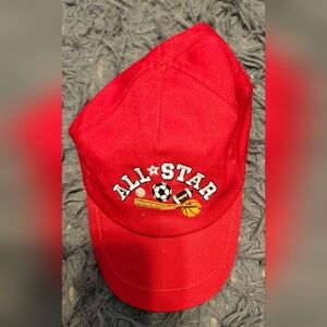 Red All Star Cap